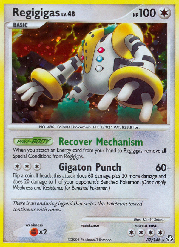 Legends Awakened Holo Regigigas #37/146
